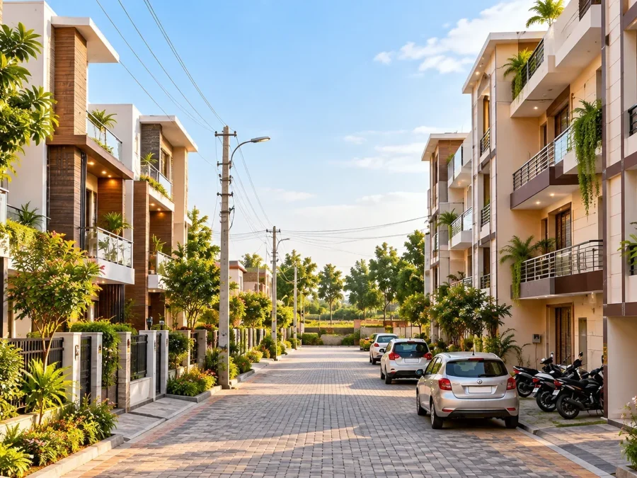 Divine World Phase IV residential development in Sector 115, Kharar–Landran Road, Mohali — Divine Group