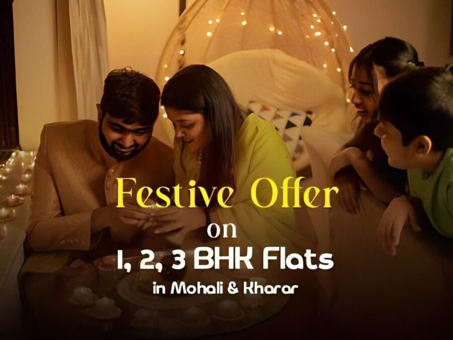 Festive Offer on 1, 2, and 3 BHK Flats in Mohali & Kharar