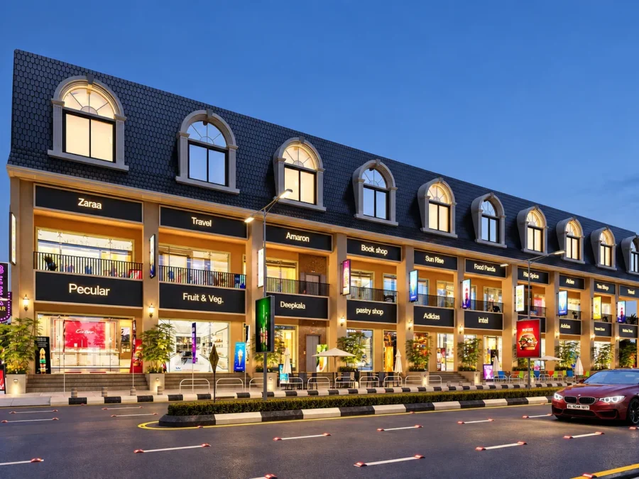 Midtown Square residential development in Kurali, Mohali — Divine Group